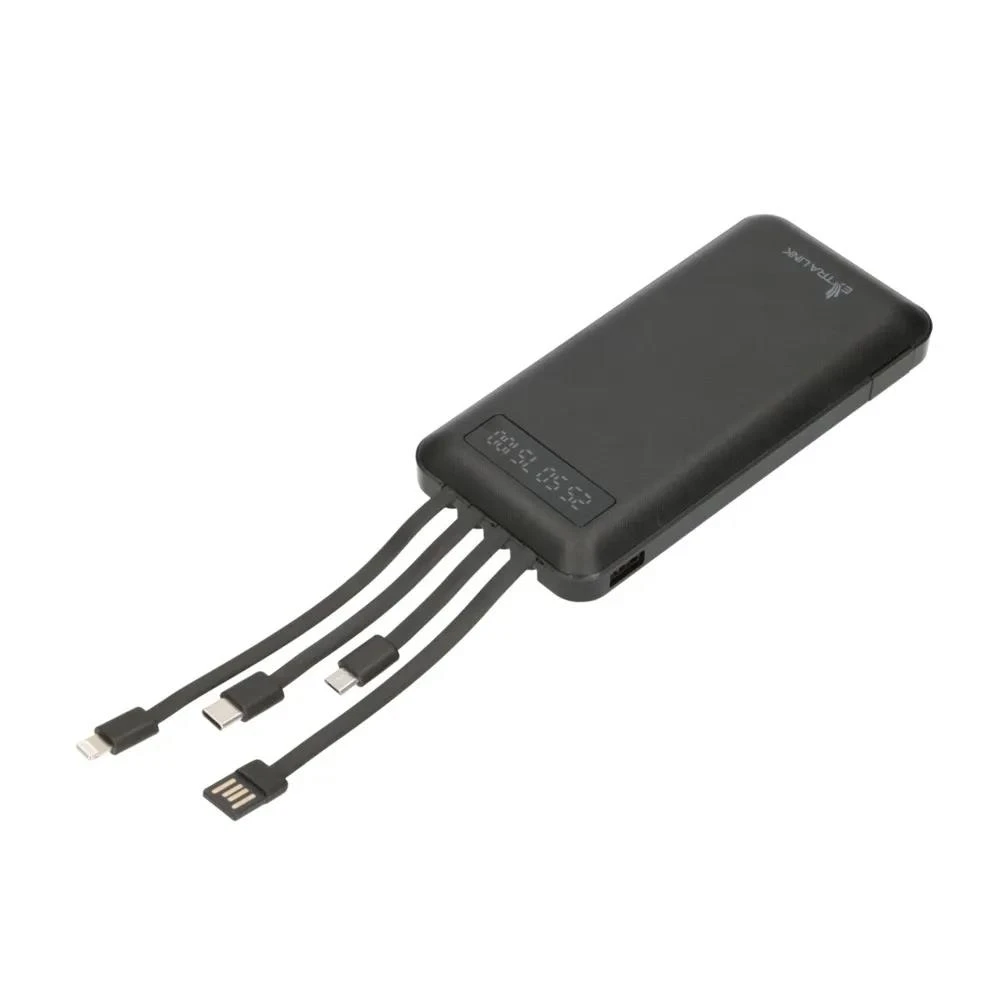 Extralink EPB-083 10000mAh Juodas | Powerbank | Power bank, USB-C