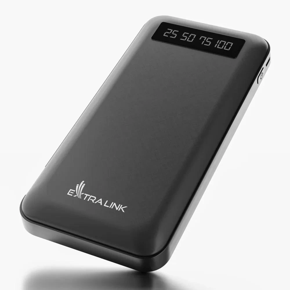 Extralink EPB-083 10000mAh Juodas | Powerbank | Power bank, USB-C