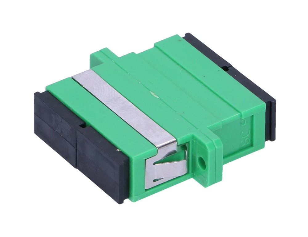 SC/APC Duplex adapteris, žalias