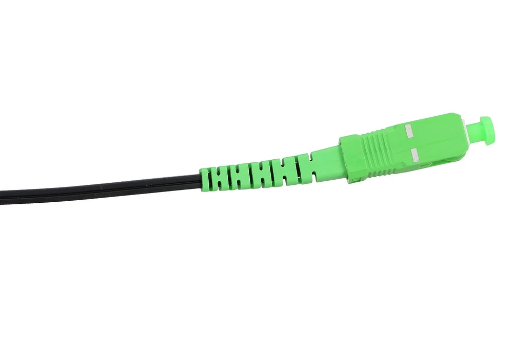 „Extralink SC/APC-SC/APC Flat“ | Kabinamas, vienmodis, simpleksinis, G.657A2, 100 m