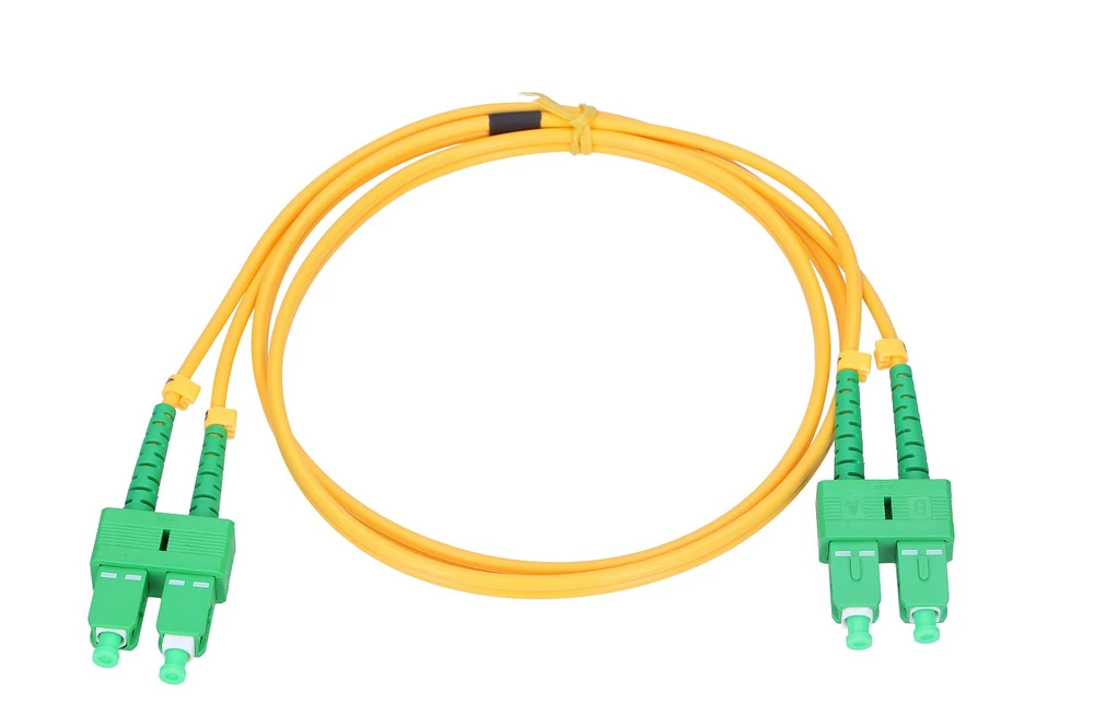 „Extralink SC/APC-SC/APC“ jungiamasis laidas, vienmodis, dvipusis, G652D, 3 mm, 3 m