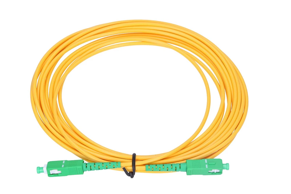 „Extralink“ jungiamasis laidas SC/APC-SC/APC, vienmodis, simpleksinis, G652D, 3 mm, 10 m