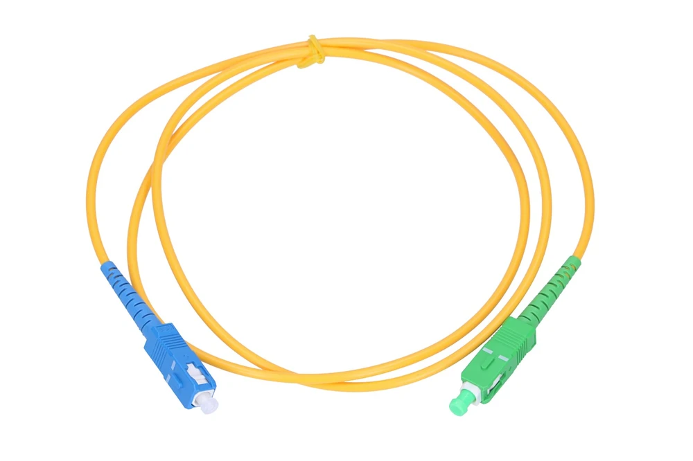 Extralink OPTIX šviesolaidinis jungiamasis laidas SM SC/UPC-SC/APC SIMPLEX 3m