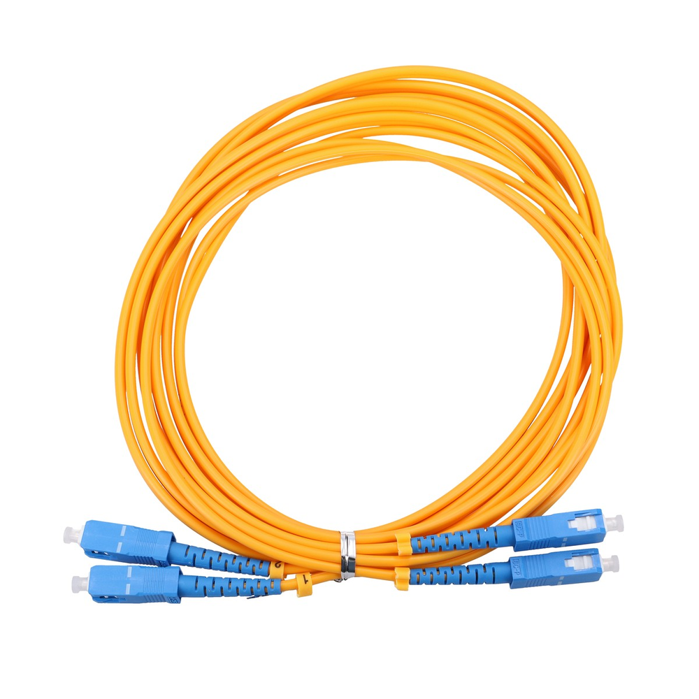 Extralink OPTIX Šviesolaidinis jungiamasis laidas SM SC/UPC-SC/UPC DUPLEX 1m