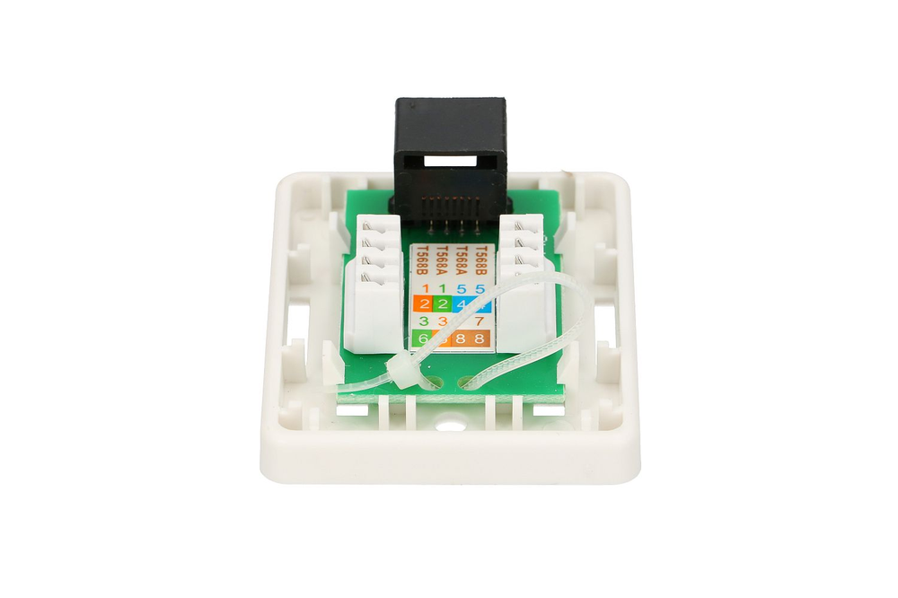 Extralink | Lizdas natynkowe | 1x RJ45 KAT5E UTP