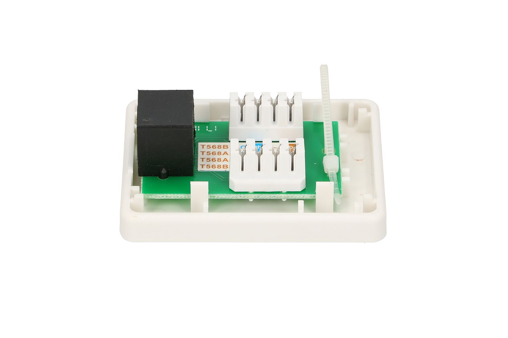 Extralink | Lizdas natynkowe | 1x RJ45 KAT5E UTP