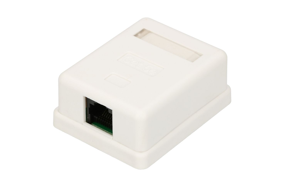 Extralink | Lizdas natynkowe | 1x RJ45 KAT5E UTP