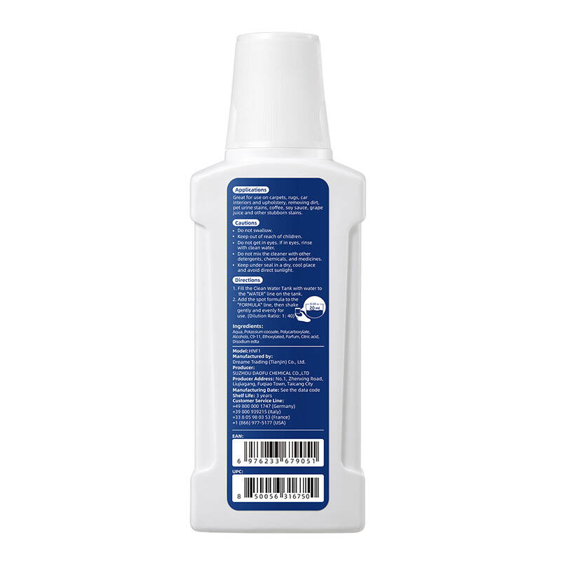 Audinių valymo skystis – 250 ml, skirtas „Dreame N10“