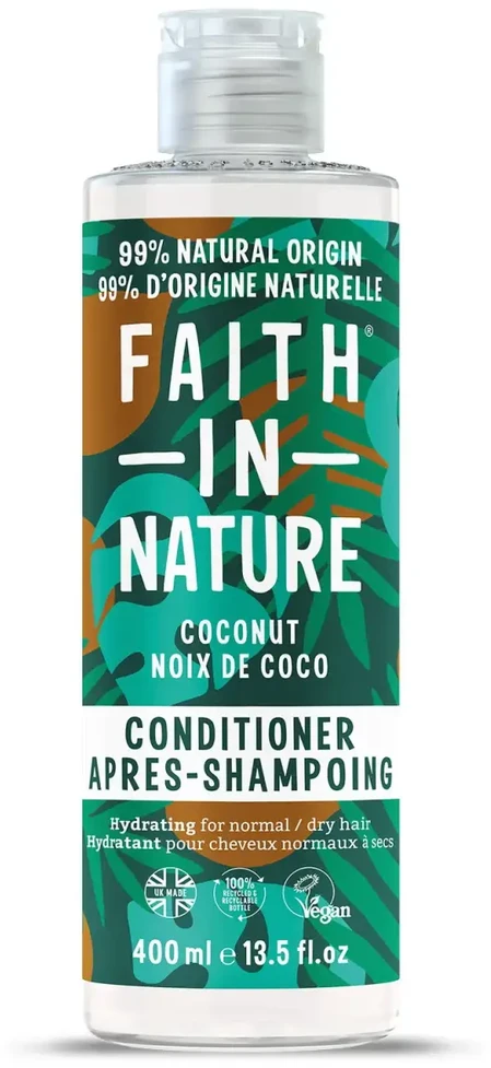 Faith In Nature Coconut Hair Conditioner Hydrating & Softening, 400 ml