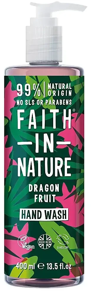 Faith In Nature Dragon Fruit gaivusis skystas muilas rankoms, 400 ml