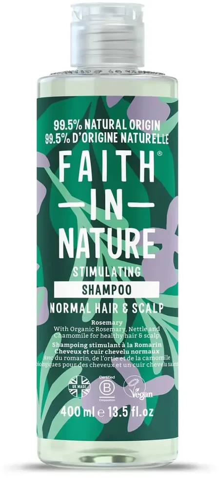 Faith In Nature Rosemary Hair Šampūnas Stimulating, 400 ml