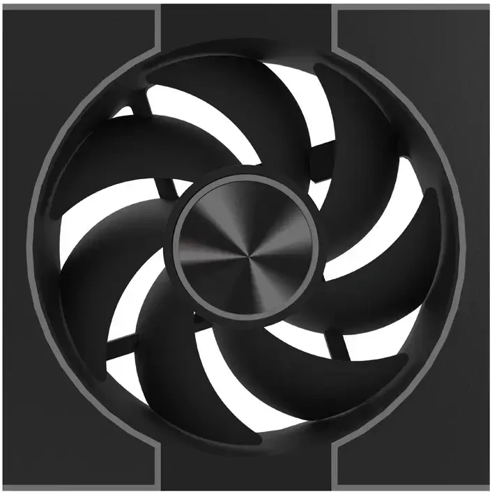 Korpuso Ventiliatorius - DarkFlash DM8 LINE Juodas 800–1 600 RPM 58 CFM PWM ARGB, Juodas