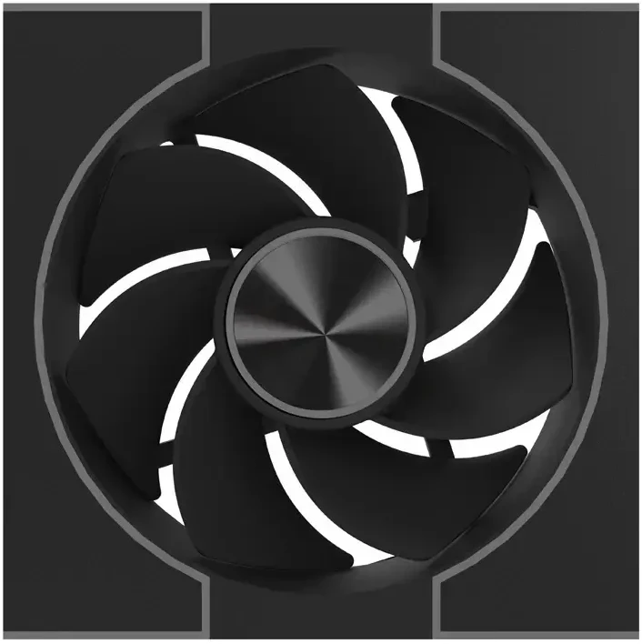 Korpuso Ventiliatorius - DarkFlash DM8 LINE Juodas 800–1 600 RPM 58 CFM PWM ARGB, Juodas