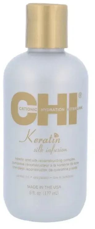 Keratino ir šilko kompleksas plaukams CHI Keratin Silk Infusion, 177 ml