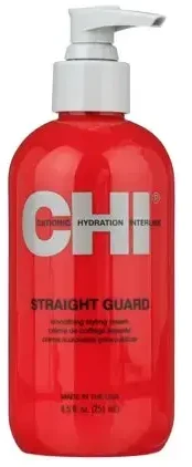 Tiesinamasis kremas plaukams CHI Straight Guard Smoothing Styling Kreminis 251ml