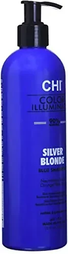 CHI Color Illuminate Sidabrinis Skirtas šviesiems plaukams Mėlyna Šampūnas, 355 ml