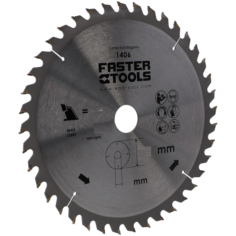 Faster Tools Pjūklo dantis D184x30mm 48z