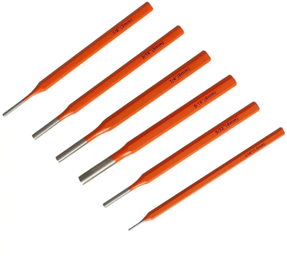 Grąžtas Faster Tools Centravimo grąžtų komplektas, 6 vnt., 1,5–8 mm