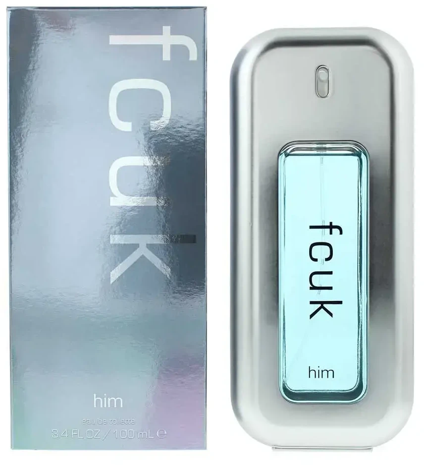 Fcuk Him EDT tualetinis vanduo vyrams, 100 ml