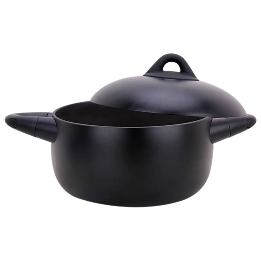 Maestro Marmurinis puodas su dangčiu 18 cm, 2,2 l
