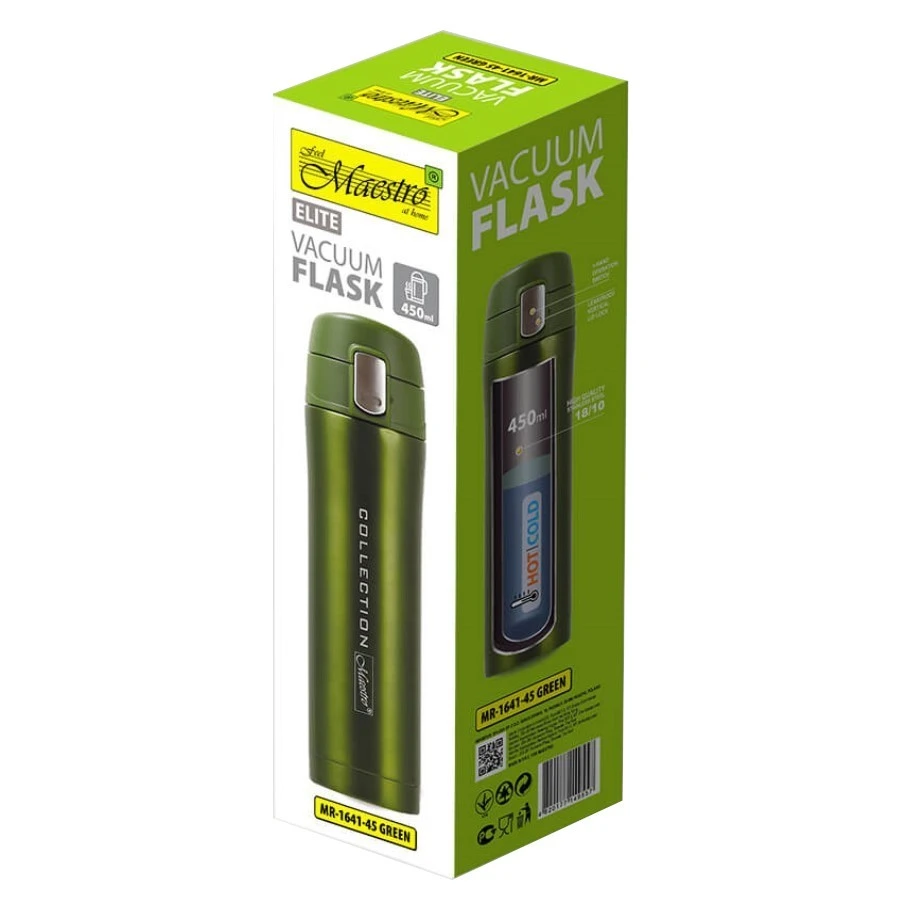 Termopuodelis MAESTRO MR-1641-45-Baltas (0,45L), baltas