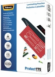 Fellowes A4 blizgus 175 mikronų laminavimo maišelis - 100 pak