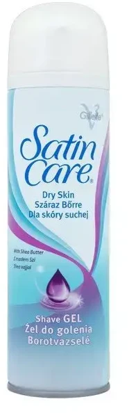 Skutimosi želė sausai odai Gillette Satin Care Shea Butter, 200 ml