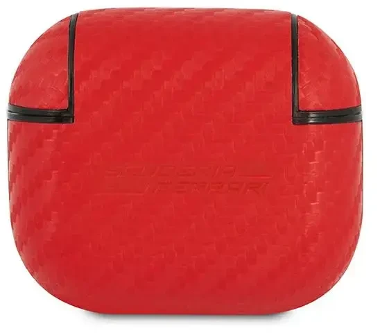 Ferrari FESA3CARE AirPods 3 dėklas red On Track PU Carbon