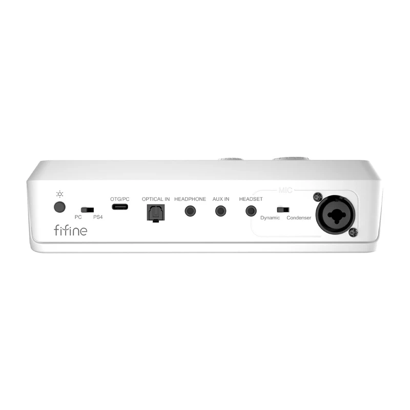 FIFINE AmpliGame SC8W Audio mikšerinis pultas | USB