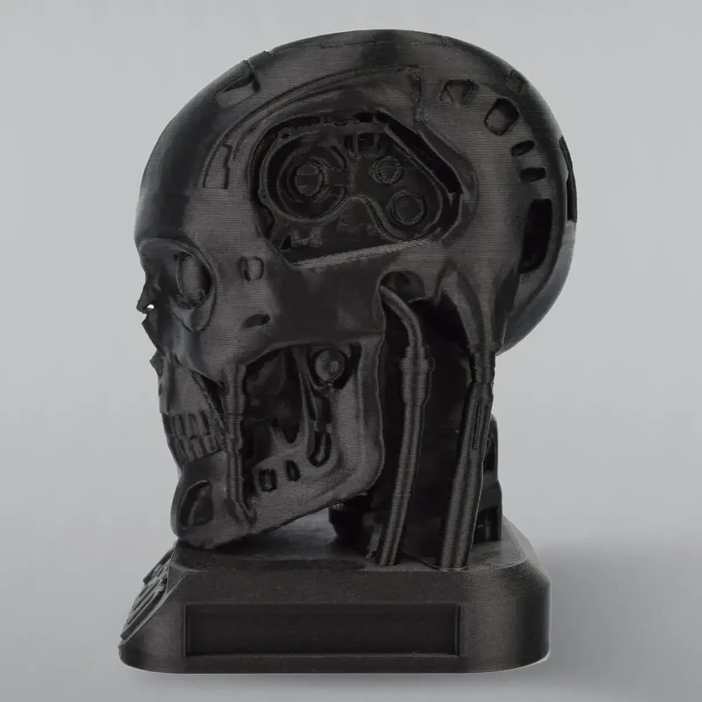 Plastikas Rosa3D PETG CarbonLook - 1.75mm - 0.5kg - Carbon Juodas