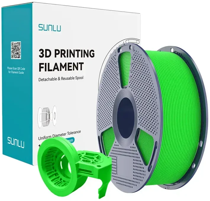 Filament Sunlu PETG High-Speed Matte (žalia)