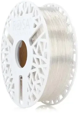 3D plastikas TPU 96A skaidrus 1.75mm 1kg Rosa3D