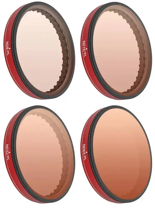 Filter set ND8/PL+ND16/PL+ND32/PL+ND64/PL Sunnylife 073525