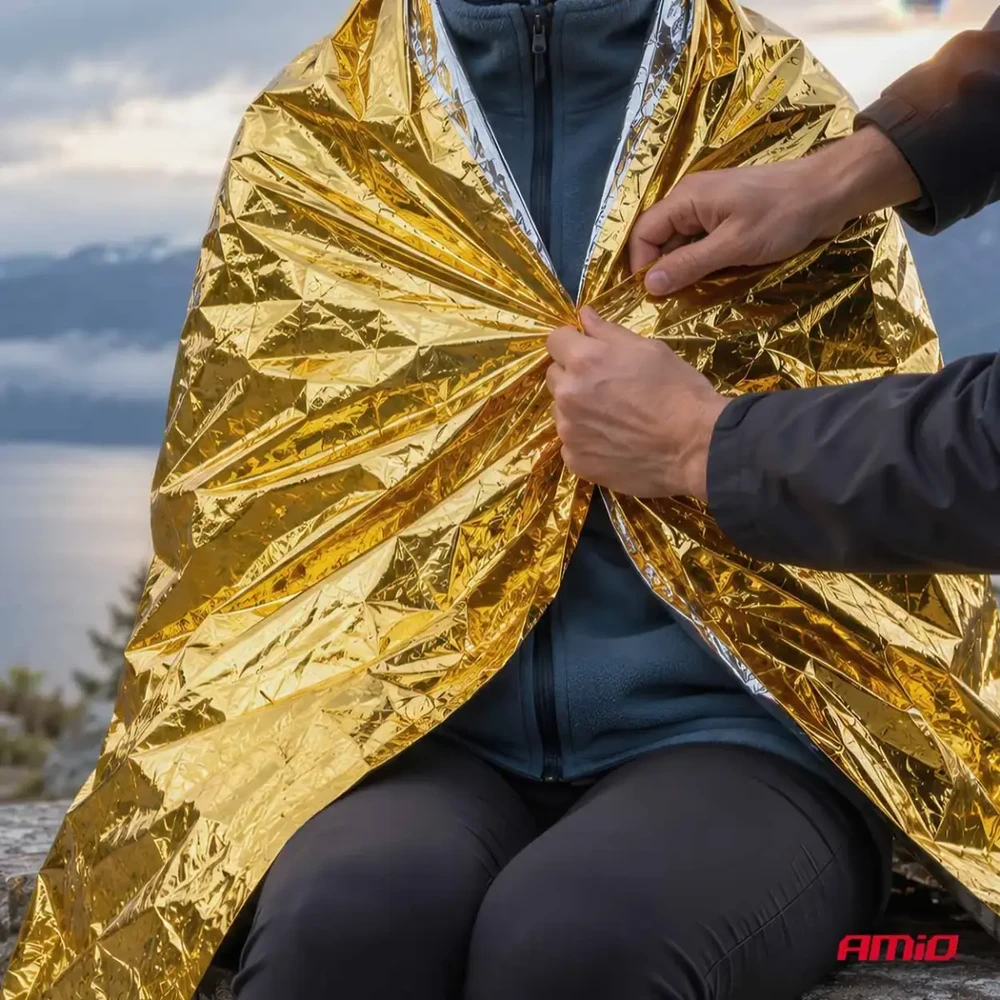 Gelbėjimo antklodė 160 cm x 210 cm amio-05057