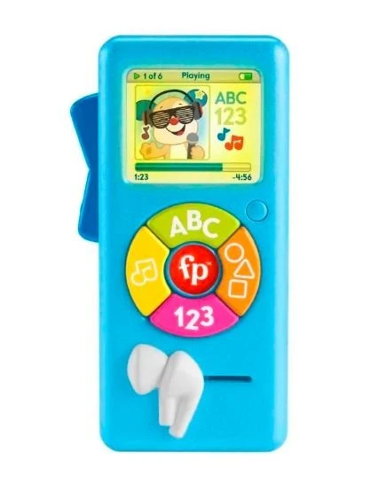 Mattel Interaktyvus muzikinis Fisher Price grotuvas 123
