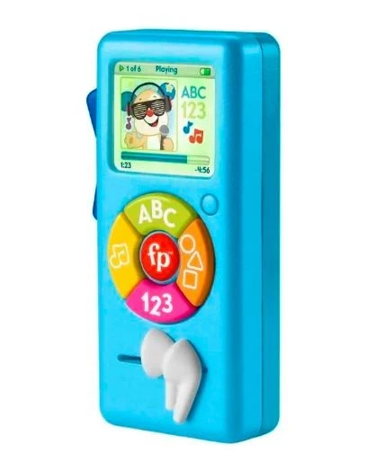 Mattel Interaktyvus muzikinis Fisher Price grotuvas 123