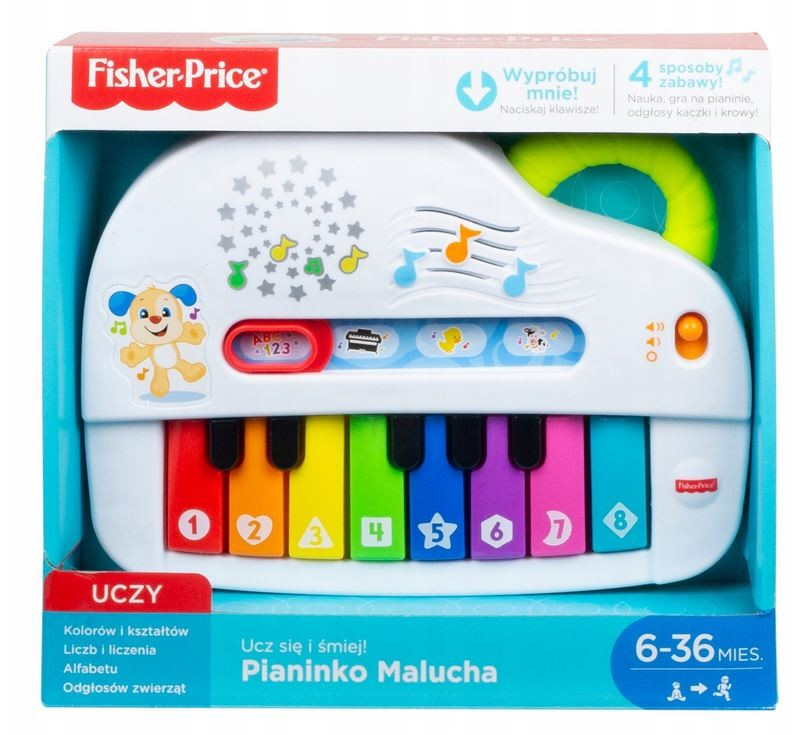 Mattel Muzikinis edukacinis pianinas Fisher Price vaikams