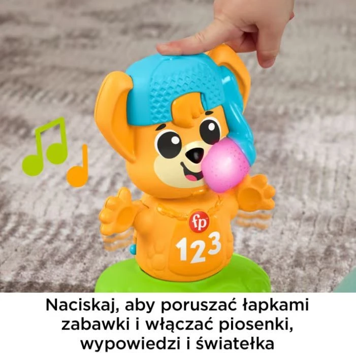Fisher Price Mattel FP LS Fox muzikinės priešingybės HYL37 /2