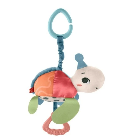 Mattel Planet Friends Sea Me Bounce vėžlys vežimėlio kabykla