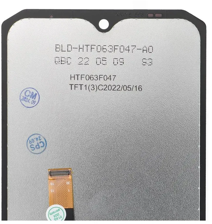 Dėklas FixCell LCD Ekranas, skirtas DOOGEE S98 OEM be rėmelio