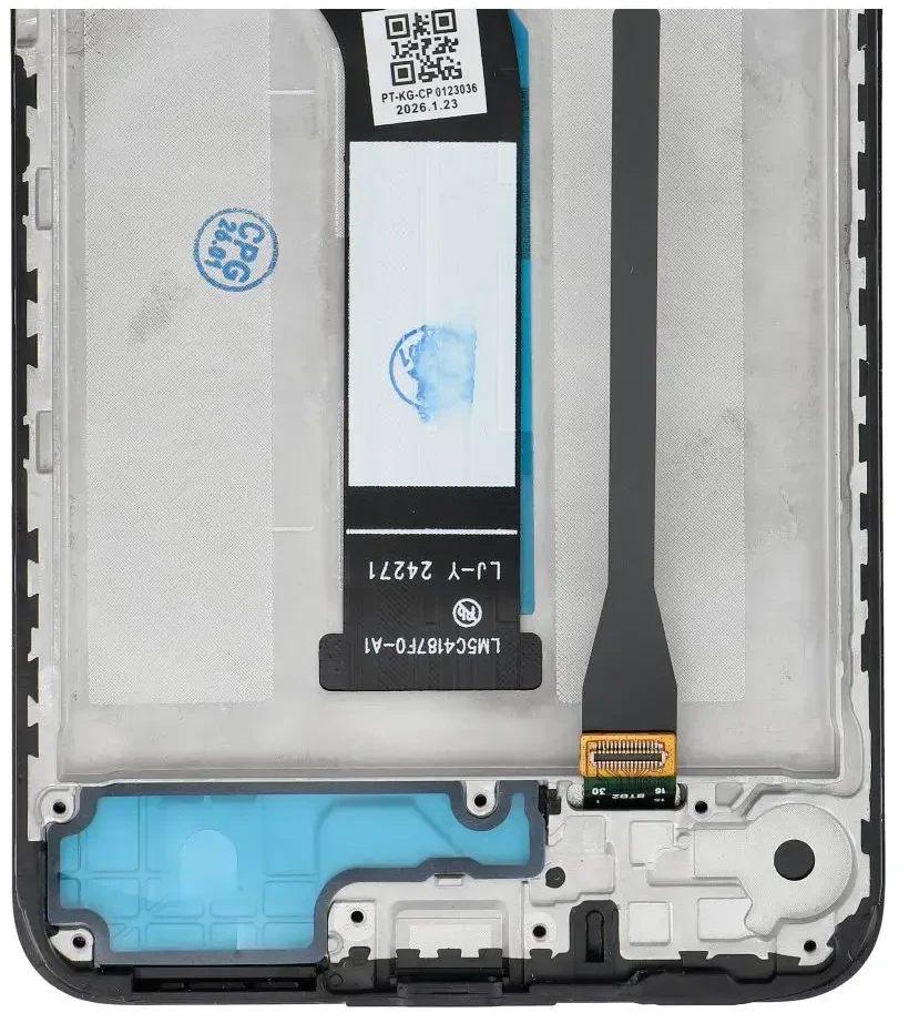 „FixCell LCD“ ekranas, skirtas „FixCell LCD REDMI 14C“ OEM su rėmeliu