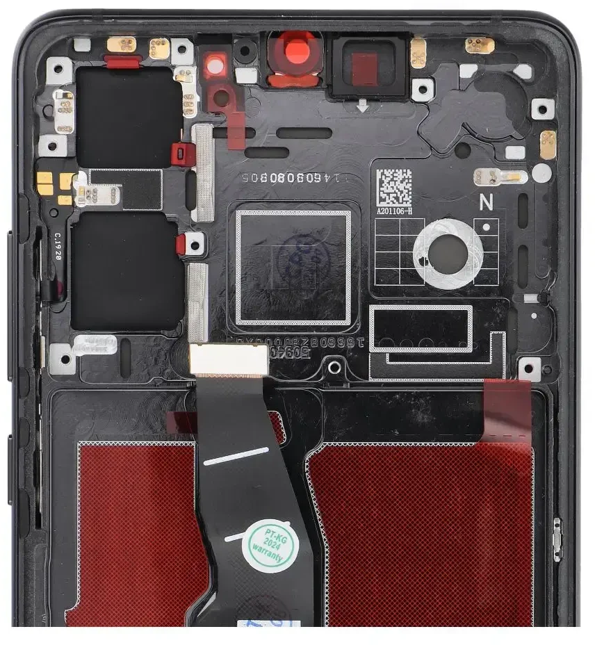 FixCell LCD Ekranas skirtas HUAWEI P30 OLED su rėmeliu