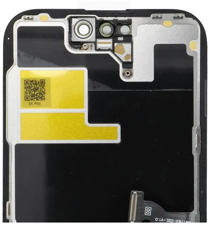 „Samsung FixCell“ ekranas, skirtas „IPHONE 14 Pro“, SOFT OLED, 120 Hz (diagnozuojama: naudota) (Atnaujinta)