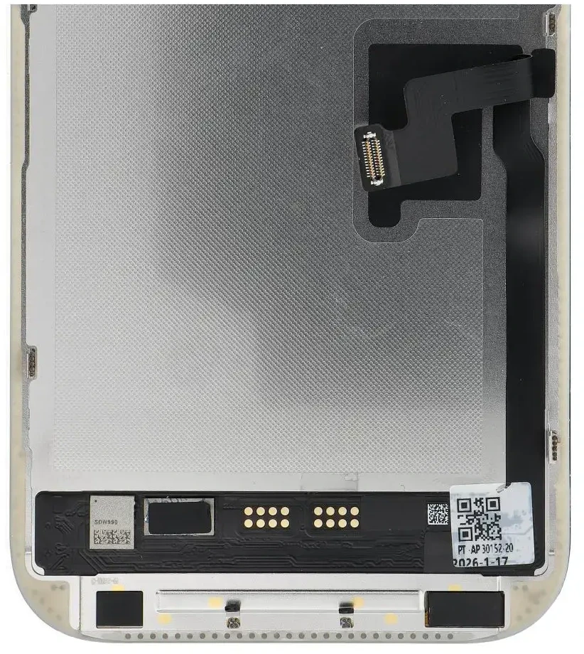 „FixCell“ LCD ekranas, skirtas „iPhone 16 PRO SOFT OLED“ 120 Hz (diagnozuojamas: naudotas)