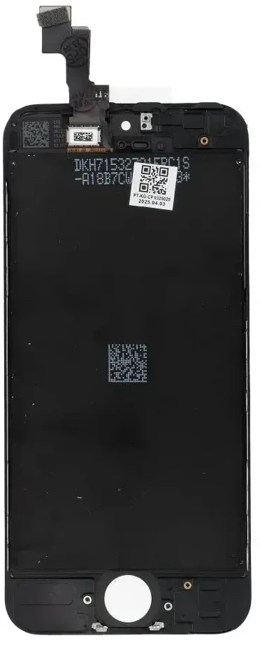 FixCell ekranas, skirtas IPHONE 5S SE (1gen) juodas (atnaujintas)