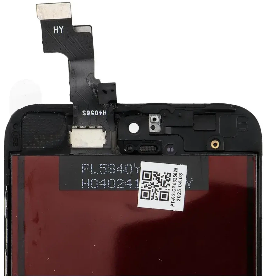 FixCell LCD Ekranas for IPHONE 5S SE (1gen) juodas (high light)