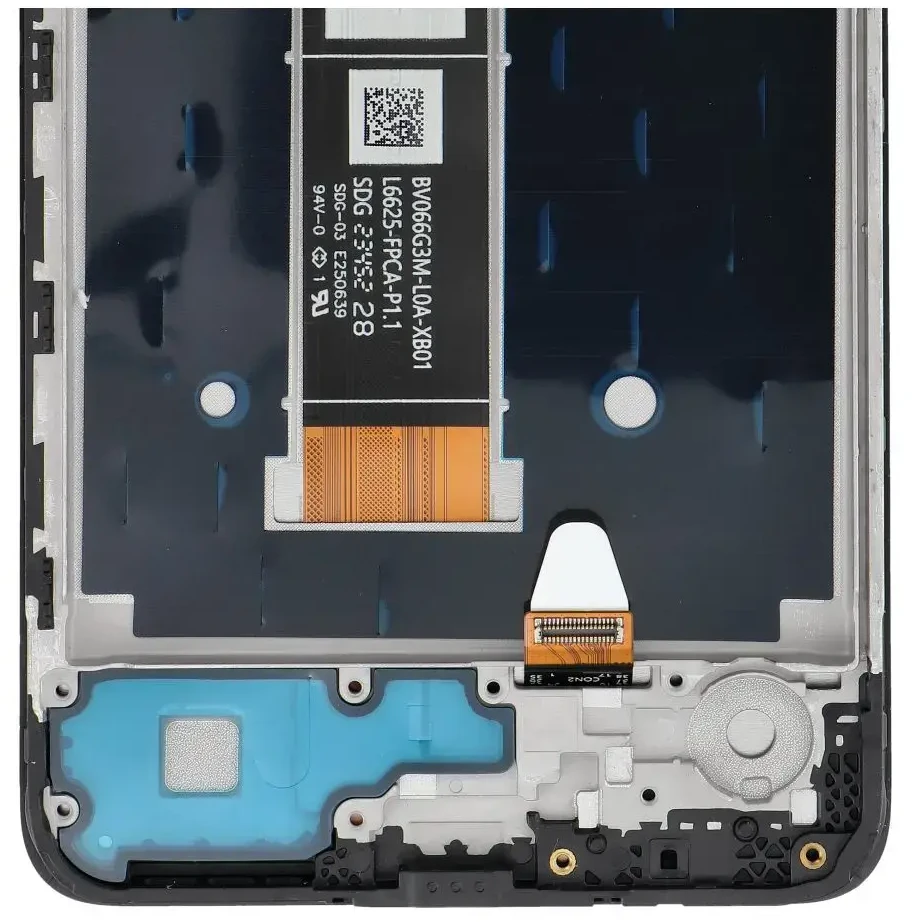 „FixCell“ LCD ekranas, skirtas MOTOROLA G24 / G24 POWER OEM su rėmeliu