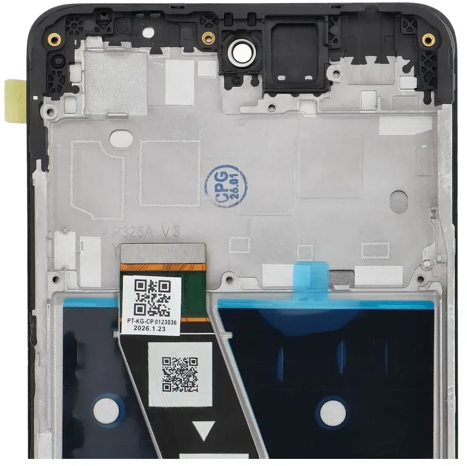 „FixCell“ LCD ekranas, skirtas MOTOROLA G24 / G24 POWER OEM su rėmeliu