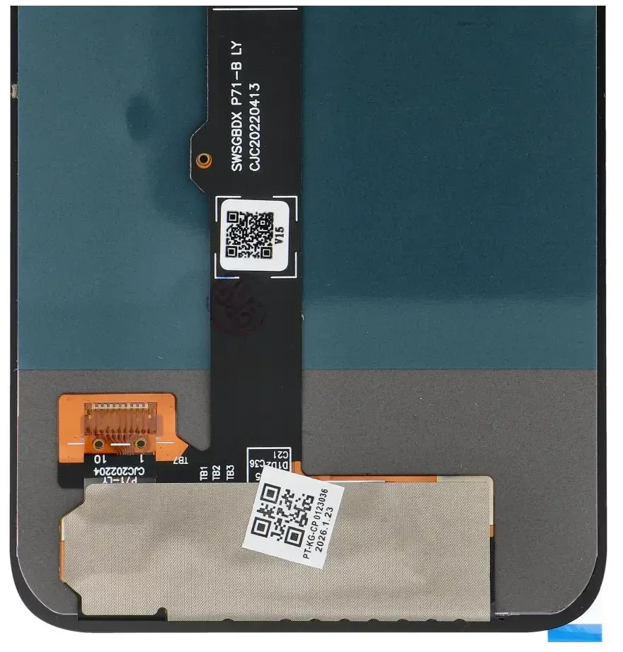 „FixCell“ LCD ekranas, skirtas MOTOROLA G31 G41 G71 HARD OLED, be rėmelio