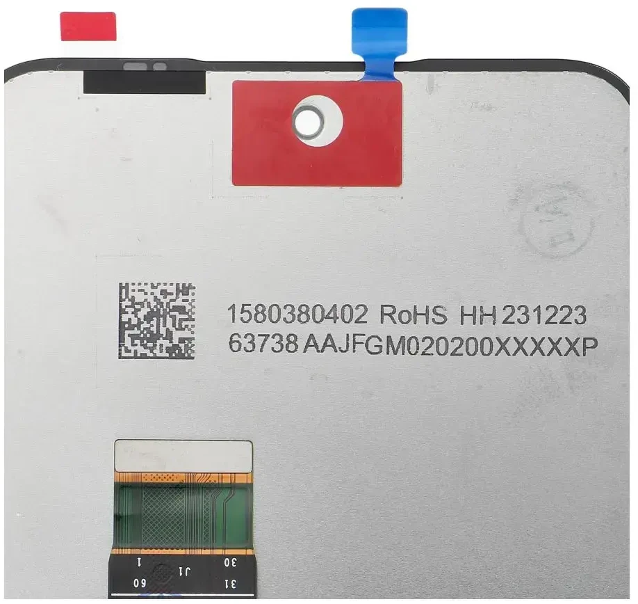 „FixCell“ LCD ekranas, skirtas MOTOROLA G34, atnaujintas be rėmelio.